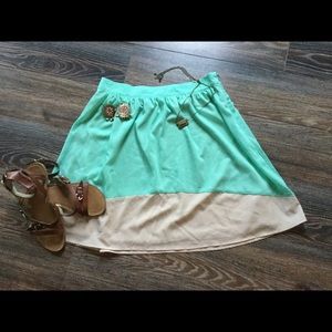 DONATING IF NOT SOLD BY 7/15: color block skirt